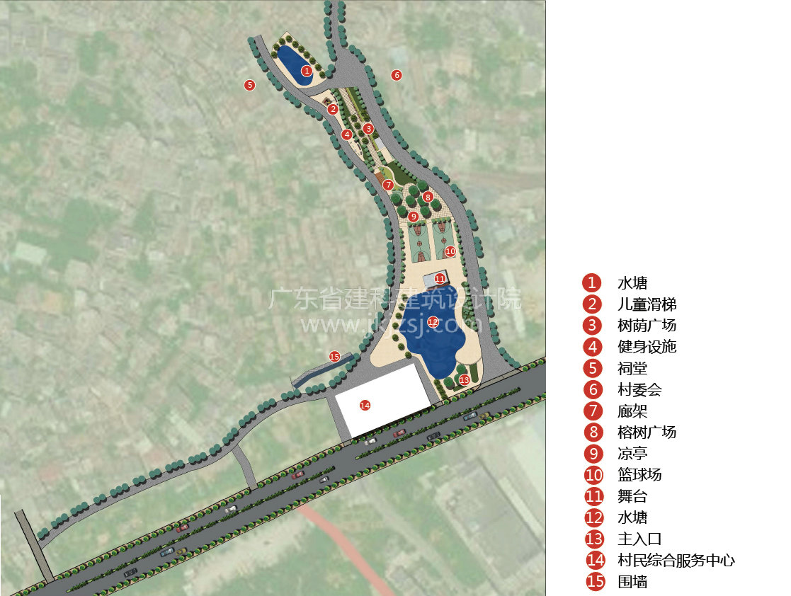 大嶺山鎮馬蹄崗村美麗幸福村居規劃設計