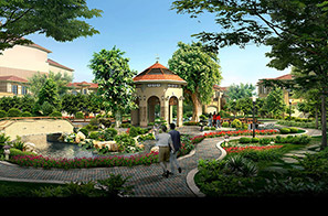 東莞萬科香樹麗舍小區景觀設計方案