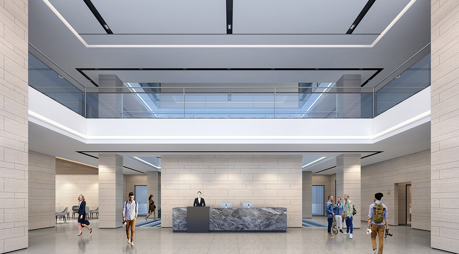 電子公司辦公樓室內(nèi)設(shè)計